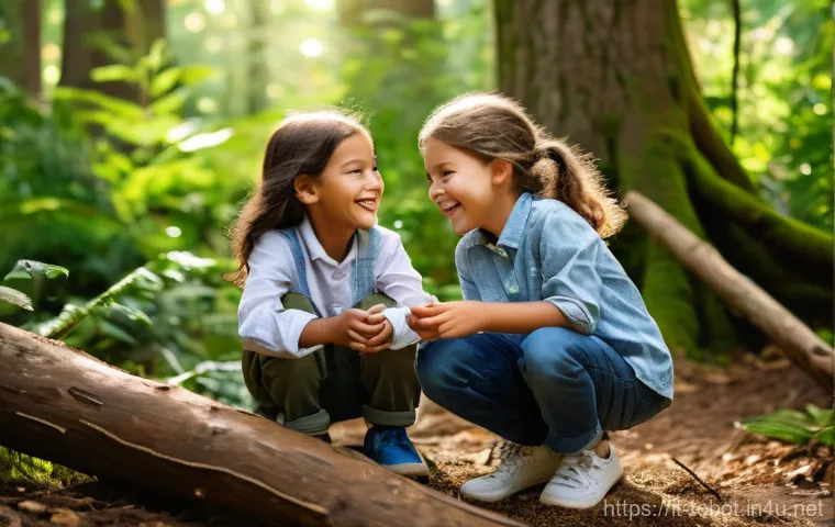 또봇 방영 시간표 - **Prompt:** A cheerful, diverse group of three children (ages 6-8, two boys and one girl), fully clo...