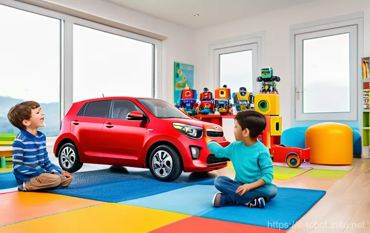 또봇의 성공 스토리 - **Prompt:** A heartwarming and heroic image showcasing three young Italian protagonists, Ryan, Kory,...