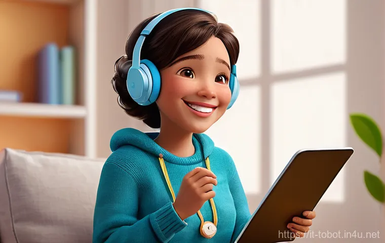 또봇 캐릭터 성우의 인터뷰 - **Prompt:** A dynamic, high-angle shot inside a professional, state-of-the-art Italian dubbing studi...