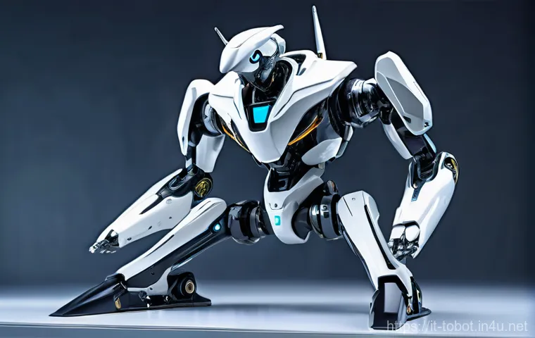 또봇 애니메이션 속 과학적 아이디어 - **Prompt:** A sleek, advanced transformable robot, mid-transition from a high-speed futuristic vehic...