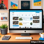 또봇 해외 팬덤과 소통 - A vibrant digital community scene featuring diverse international fans of Tobot engaged in an online...