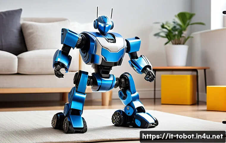 또봇 시리즈별 주요 특징 - A modern Tobot robot toy in mid-transformation, showcasing smooth, fluid mechanical parts with sleek...
